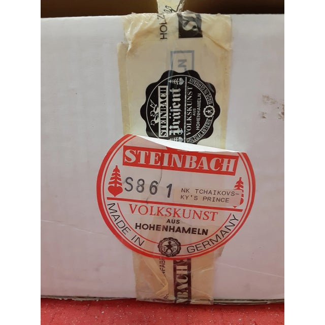 Green 1994 Signed Inscribed Christian Steinbach Tchaikovsky's Prince S861 Nutcracker For Sale - Image 8 of 9