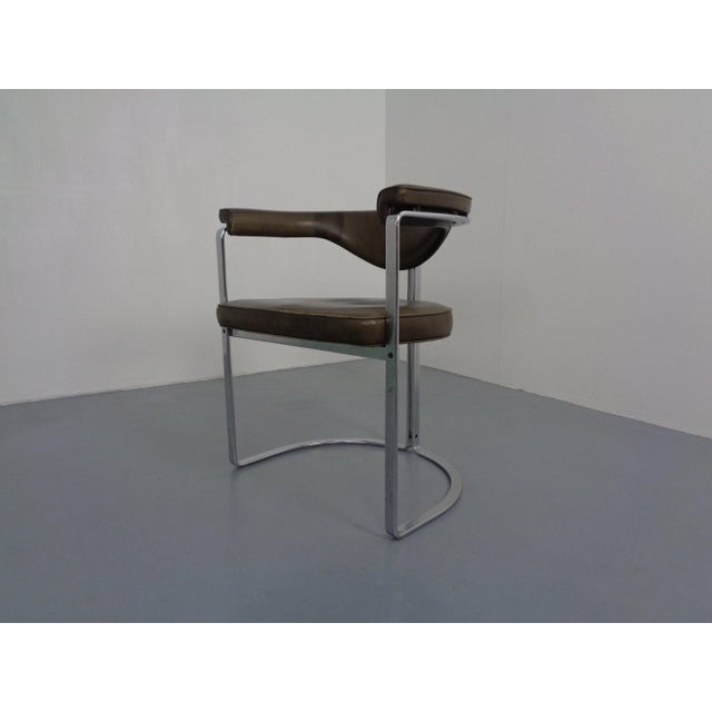 Model 6911 Armchair in Leather by Horst Brüning for Kill International, Germany, 1968, in Very Good conditions. Designed...