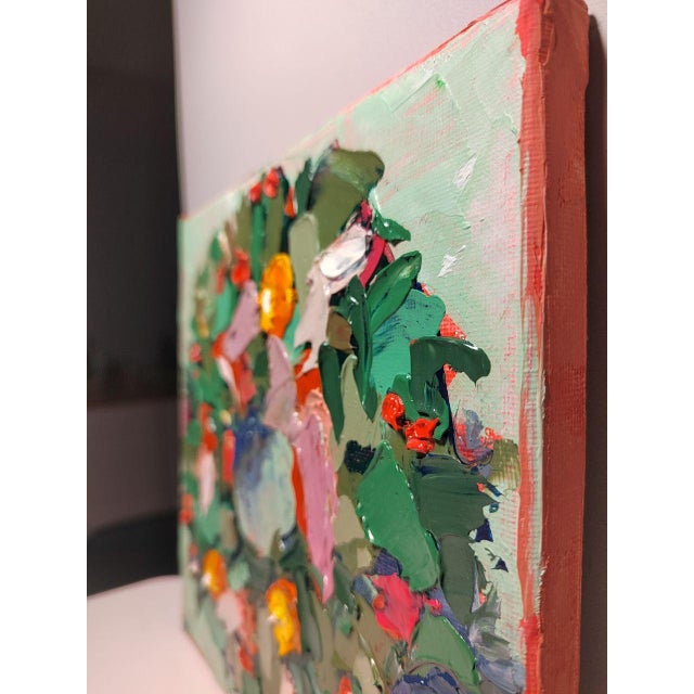 Early 21st Century The Warmth of a Family Christmas, Oil on Canvas For Sale - Image 5 of 8