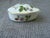 Small vintage white floral and strawberry porcelain heart trinket box. Bone china, made in England for Wedgwood. Excellent...