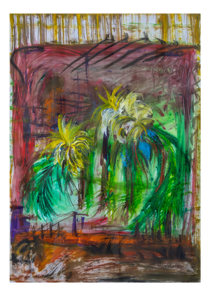 Chef de Mulu, Urban Jungle Fusion, Acrylic on Paper