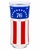 American Vintage Set 6 Usa Bicentennial 1776 1976 Highball Glasses Americana Barware For Sale - Image 3 of 10
