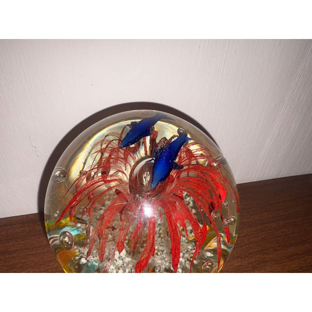 Murano Glass Paperweight, 1950 For Sale - Image 6 of 9