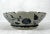 Chinese 'Ming Dynasty' Hand Painted Chinese Blue and White Ceramic Fish & Flower Bowl, Signed For Sale - Image 3 of 10
