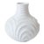 Mid-Century Modern Matte White Porcelain Vase by Heinrich Germany For Sale