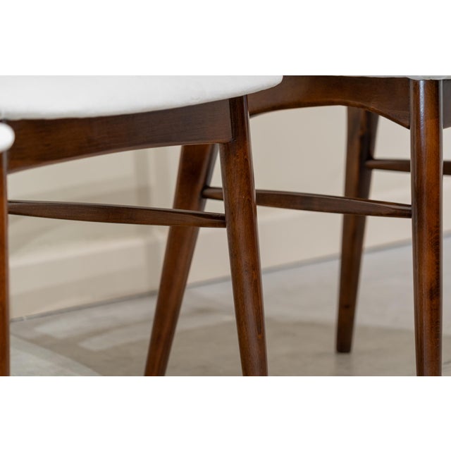Wood Danish Lis Chairs from Niels Kofoed, 1960s, Set of 4 For Sale - Image 7 of 12