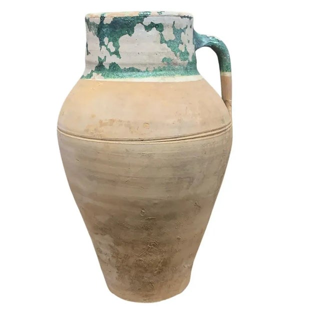 Vintage Turkish Terracotta Oil Jar For Sale In Los Angeles - Image 6 of 6