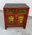 Chinese Painted Vintage Elm Hall Cabinet. For Sale - Image 4 of 11