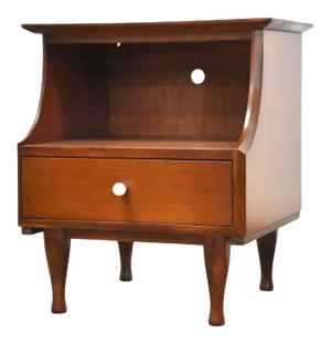 Kipp Stewart Style Walnut Nightstand
