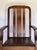 American 1900s Antique Mission Rocker With Leather Seat For Sale - Image 3 of 5