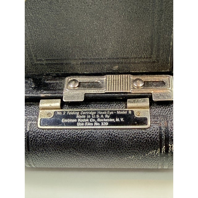 Art Deco Antique 1920s Eastman Kodak No.2 Folding Hawk-Eye Model B Camera With Kodex Shutter For Sale - Image 3 of 3