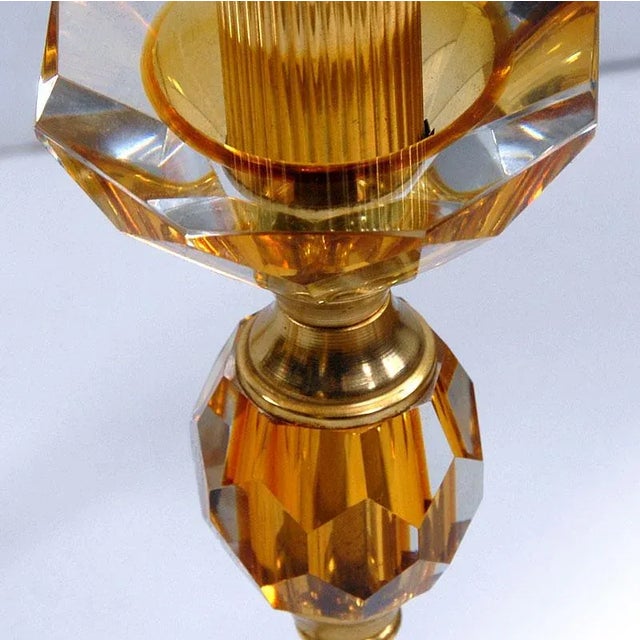 Italian Sommerso Glass Chandelier from Murano, 1970s For Sale - Image 6 of 10