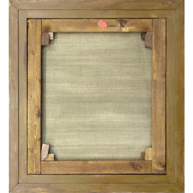 Carlo De Tommasi, Flowers, Oil on Canvas, 2018 For Sale - Image 6 of 7