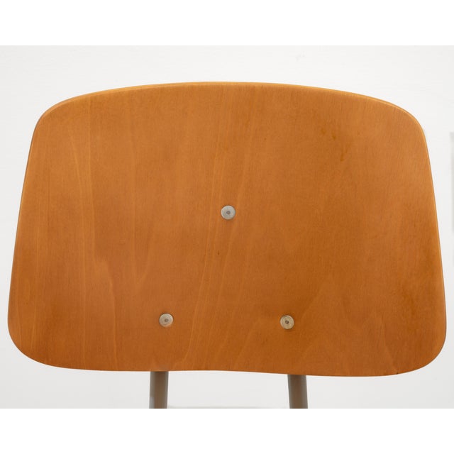 Brunswick Maple Plywood Armchairs After Eames DCM Jean Prouvé - A Set of Four For Sale - Image 12 of 16
