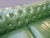 Green Vintage Chesterfield Sofa Green Tufted Leather Couch For Sale - Image 8 of 12