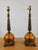 Amber 1960s Mid-Century Hollywood Regency Style Amber Glass Table Lamps - a Pair For Sale - Image 8 of 8