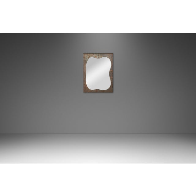 Introducing a one-of-a-kind wall mirror sculpted and cut by Mark Leblanc for Leblanc Studios. Cut from a solid piece of...