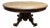 Napoleon III Oval Dining Table with Central Leg For Sale