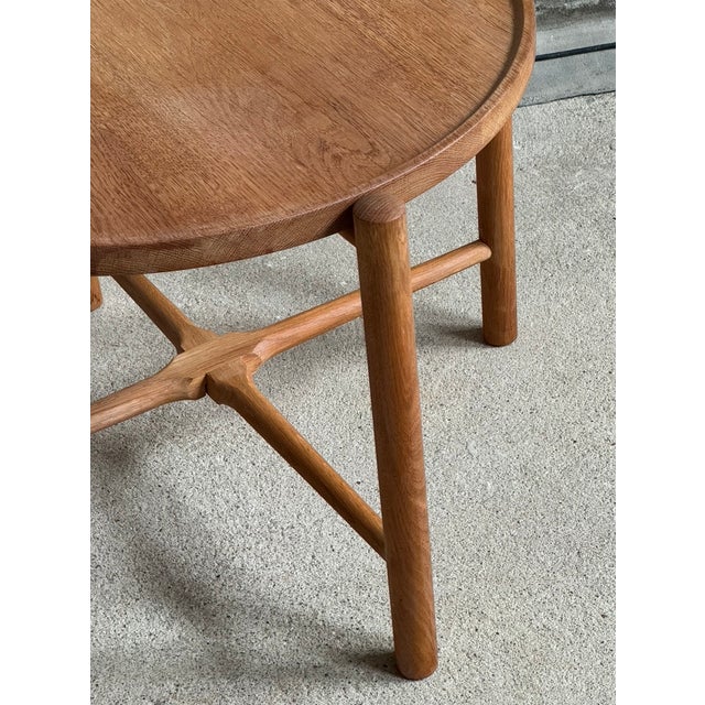 Mid-Century Modern Early Edition AT35 Tray Table by Hans J. Wegner for Andreas Tuck, 1960s For Sale - Image 3 of 8