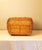 1960s Decorative Anglo-Indian Inspired Style Bamboo Rattan Blanket Hamper | Large Chinoiserie Keepsake Chest | Vintage Lidded Storage For Sale - Image 5 of 16