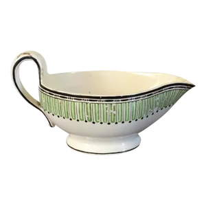 1790s English Wedgwood Sauce Gravy Boat, Etruscan Pattern