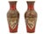 Metal Japanese Cloisonne Enamel Meiji Translucent Red Dragon Vases, Honda School For Sale - Image 7 of 7
