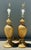 Palatial Italian Lamps Heavy Cast Plaster Gilt Gold Baluster Vase Form Table Lamps - a Pair For Sale - Image 13 of 18