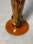 Tall Italian Art Glass Candlestick in the style of Murano, 1970s For Sale - Image 5 of 8
