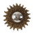 Small Rococo Italian Sunburst Mirror, 1960s For Sale - Image 16 of 16