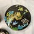 Vintage Chinese Cloisonné Trinket Box Trio – Black Enamel & Floral For Sale In Chicago - Image 6 of 9