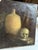 Still Life with Skull & Vase, 19th Century, Oil on Canvas For Sale - Image 4 of 4