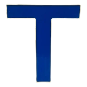 Authentic Large Scale Marque Letter "T"