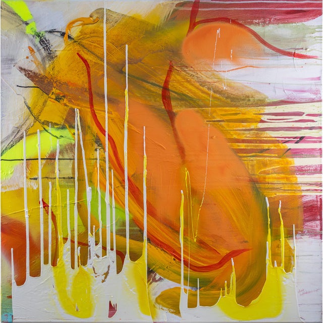 Dick Berckenkamp, Spritz IV, Acrylic on Canvas For Sale - Image 6 of 6