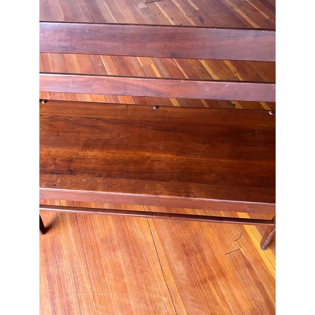 19th Century Rustic Farmhouse Bench For Sale - Image 11 of 14