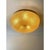 Venetian Amber Graniglia Budino Murano Glass Flush Mount by Simoeng for Simoeng For Sale - Image 4 of 10