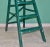 Forest Green Painted Ladder, 1960s For Sale - Image 8 of 14