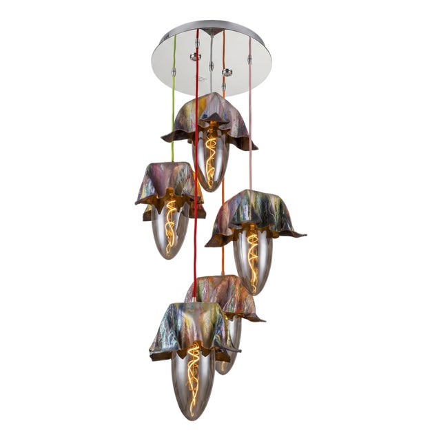 Progressive Pendant Lamp by Dario Nasuti For Sale