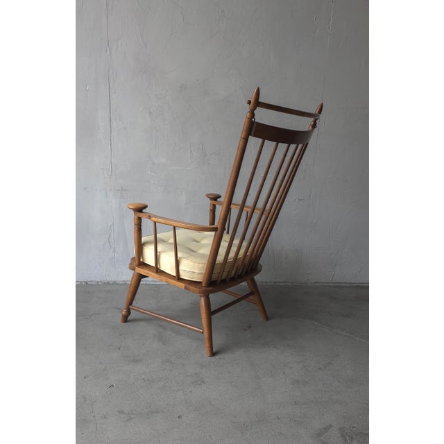 Mid Century High Back Windsor Chair For Sale In Las Vegas - Image 6 of 10