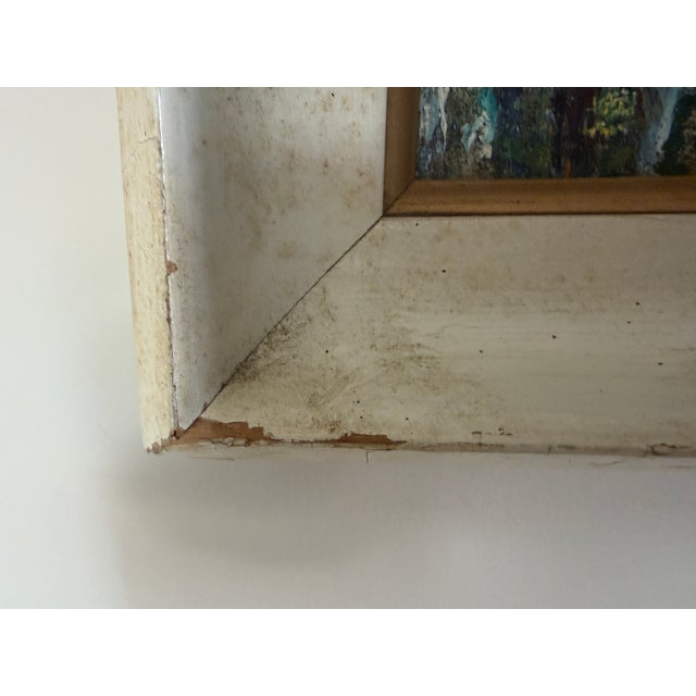 1960s Mid-Century Thai Impasto "Monk" Oil Painting by Saneh – Bangkok For Sale - Image 12 of 12