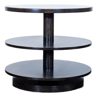 Vintage Vanguard Furniture Three Tier Side Table For Sale