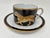 African Lynn Chase Jaguar Jungle Porcelain Cup and Saucer With Gold Trim For Sale - Image 3 of 16