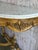Wood French Louis XV Style Carved Giltwood Console Table With White Marble Top For Sale - Image 7 of 15