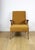 Classic vintage golden velvet armchair Jade, similar to the Chierowski model. 2 pieces available. Exceptional classic...