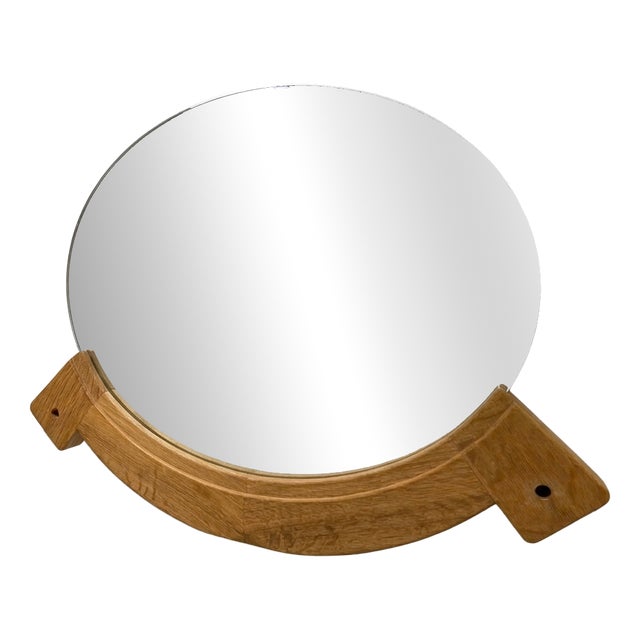 Oval Mirror by Guillerme & Chambron for Votre Maison, 1960 For Sale