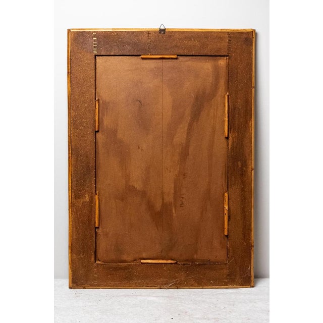1970s Bamboo and Cane Mirror, 1970s For Sale - Image 5 of 7