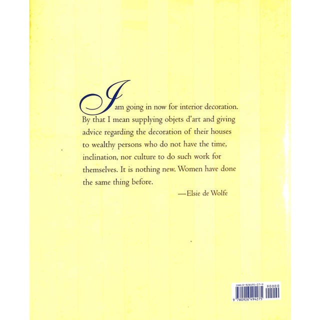 "Elsie De Wolfe: The Birth of Modern Interior Decoration" 2005 Sparke, Penny For Sale - Image 4 of 12