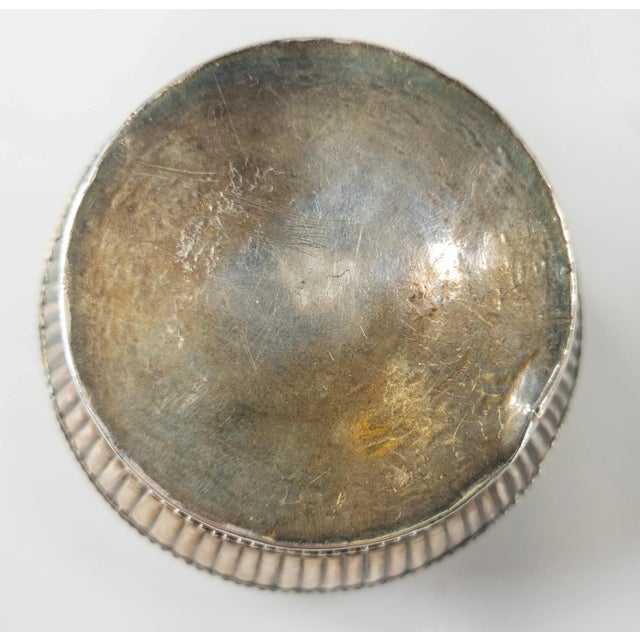 Metal Early 20th Century South East Asian Repousse Silver Betel Box For Sale - Image 7 of 9