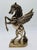 Mid-Century Modern 1980s Brass Pegasus Statue/ Solo Bookend For Sale - Image 3 of 4