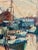 Beside the Docks by Letha Churchill Walker - American - C.1940 “Beside the Docks,” Oil on board A beautiful harbor scene...