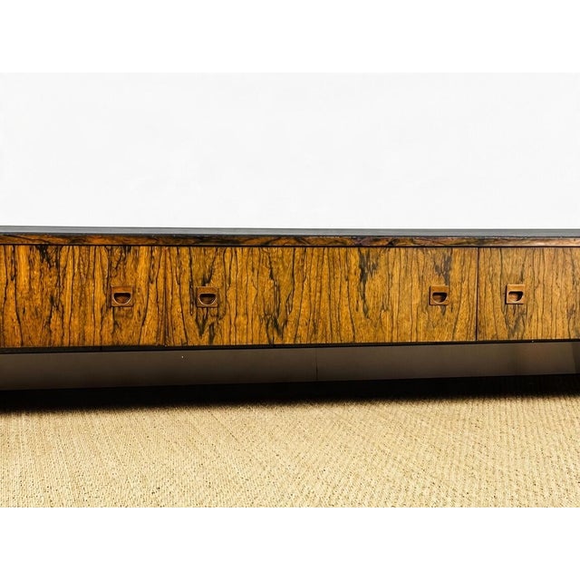 Wood Scandinavian Sideboard in Ebony, 1960 For Sale - Image 7 of 17